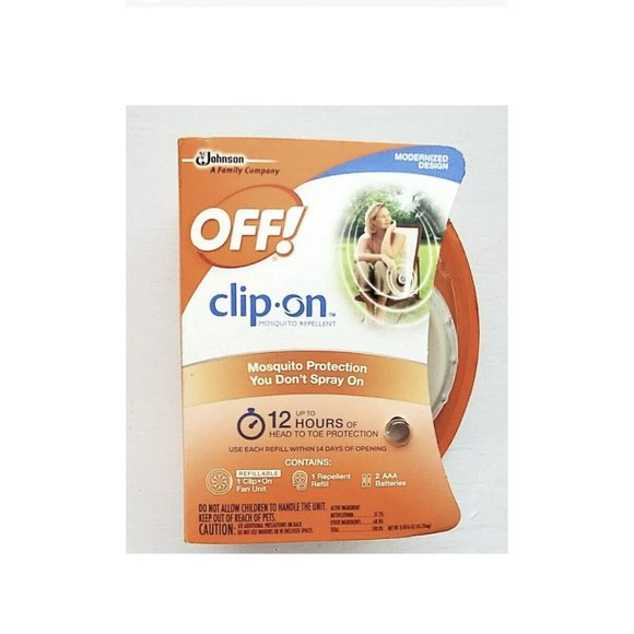 OFF! Clip On Mosquito Repellent Fan Circulated 12 Hours Protection Odorless - Picture 1 of 2